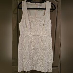 Classic White Dress By Line And Dot For Special Occasions